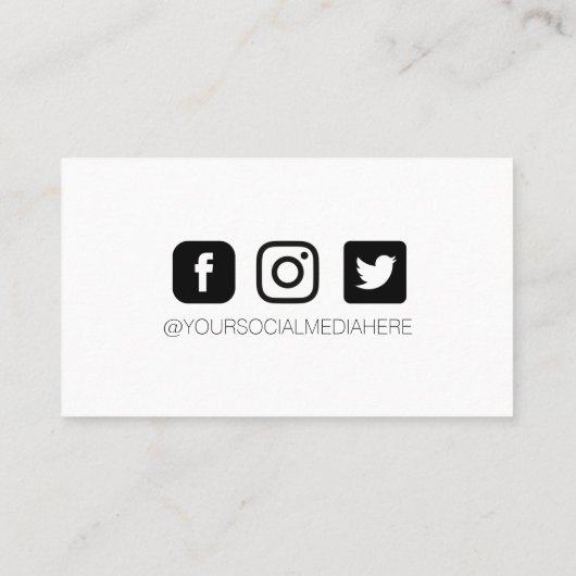 MultiColor Waterverf Brush Stroke Loyalty Visitekaartje (Achterkant)