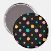 Multicolor Waterverf Stippen 2 Magneet (Voorkant / Achterkant)