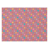 Multicolor Waterverf Stippen 5 Tafelkleed (Voorkant (Horizontaal))