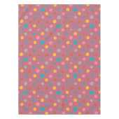 Multicolor Waterverf Stippen 5 Tafelkleed (Voorkant)