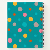 Multicolor Waterverf Stippen 6 Notitieboek (Achterkant)