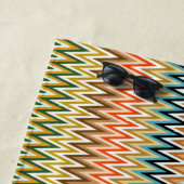 Multicolor Wavy Pattern Strandlaken (In situ)