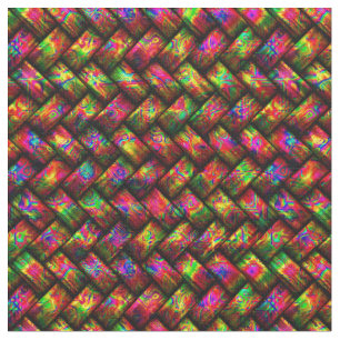 Multicolor Weave 1 aangepaste stof