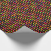 Multicolor Weave 1 omslagpapier Cadeaupapier (Hoek)