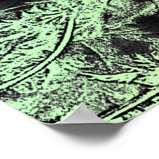 Multicolor Weeds Poster (Hoek)