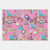 Multicolor-wikkelvellen van papier, vellen 3 (Voorkant)