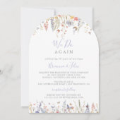 Multicolor Wildflower doen we opnieuw gelofte van Kaart (Voorkant)