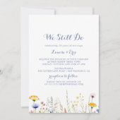 Multicolor Wildflower We doen nog steeds gelofte v Kaart (Voorkant)