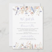 Multicolor Wildflower We doen nog steeds gelofte v Kaart (Voorkant)