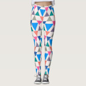Multicolordriehoek Leggings (Voorkant)