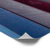 Multicolore boeken in rack poster (Hoek)