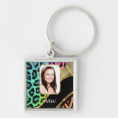 Multicolore luipaard sleutelhanger (Voorkant)
