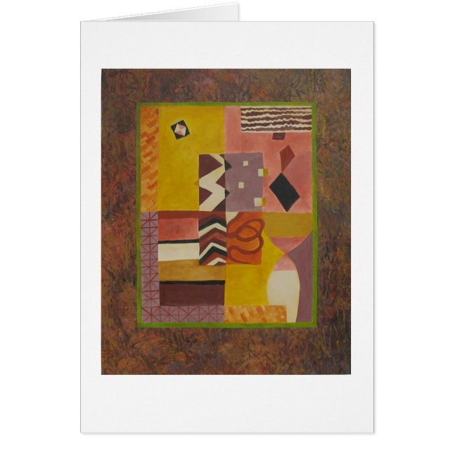 Multicolore moderne abstracte kunst (Voorkant)