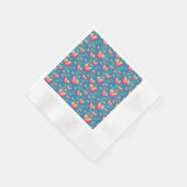 Multicolore Waterverf Hearts Paper Napkins Servet (Hoek)