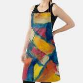 Multicolored abstract painting schort (Insitu)