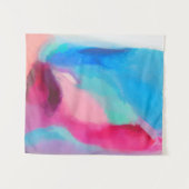 Multicolored abstract painting wandkleed (Voorkant (horizontaal))