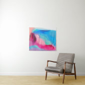 Multicolored abstract painting wandkleed (In Situ (horizontaal))