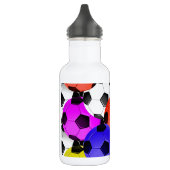 Multicolored American Soccer of Football Waterfles (Links)