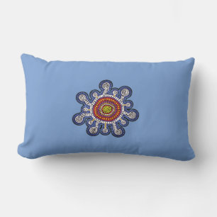 Multicolored Australia aboriginal art Buitenkussen