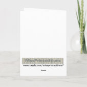 Multicolored Behang van de Viool Kaart (Achterkant)