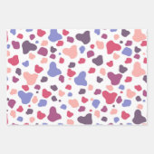 Multicolored Blob Pattern Inpakpapier Vel (Voorkant 3)