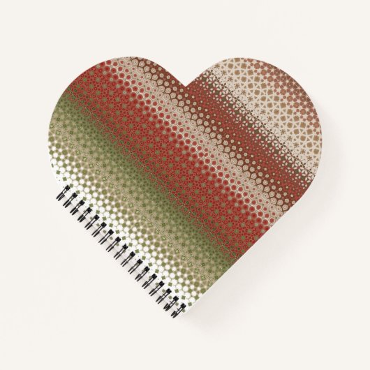 Multicolored boho  notitieboek (Voorkant)