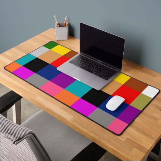 Multicolored Bold Color Blocks Design Bureaumat