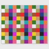 Multicolored Bold Color Blocks Design  Cadeaupapier (Vlak)
