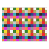 Multicolored Bold Color Blocks Design  Tafelkleed (Voorkant (Horizontaal))