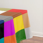 Multicolored Bold Color Blocks Design  Tafelkleed (Voorbeeld)
