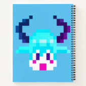 multicolored bull notitieboek (Achterkant)