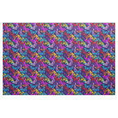 Multicolored Butterflies Pattern Stof (Yard (91,4 cm))