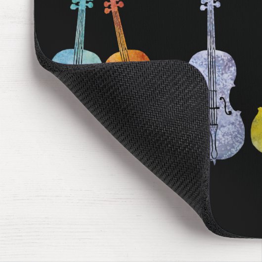 Multicolored Cellos Muismat (Hoek)
