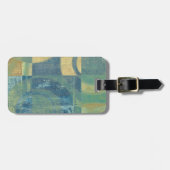 Multicolored Circles & Panels Bagagelabel (Voorkant horizontaal)