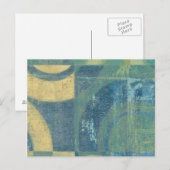 Multicolored Circles & Panels Briefkaart (Voorkant / Achterkant)