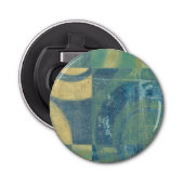 Multicolored Circles & Panels Button Flesopener (Voorkant)