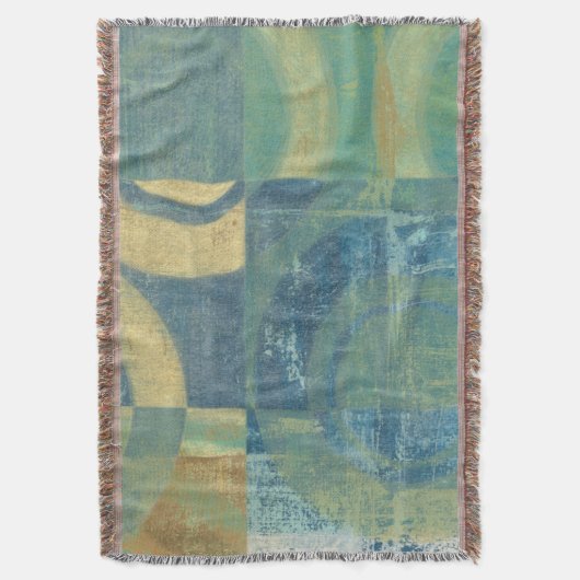 Multicolored Circles & Panels Deken (Voorkant Verticaal)