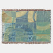 Multicolored Circles & Panels Deken (Voorkant)