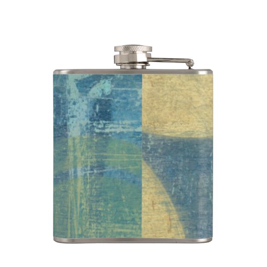 Multicolored Circles & Panels Heupfles (Achterkant)