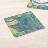 Multicolored Circles & Panels Kartonnen Onderzetters (Schuin)