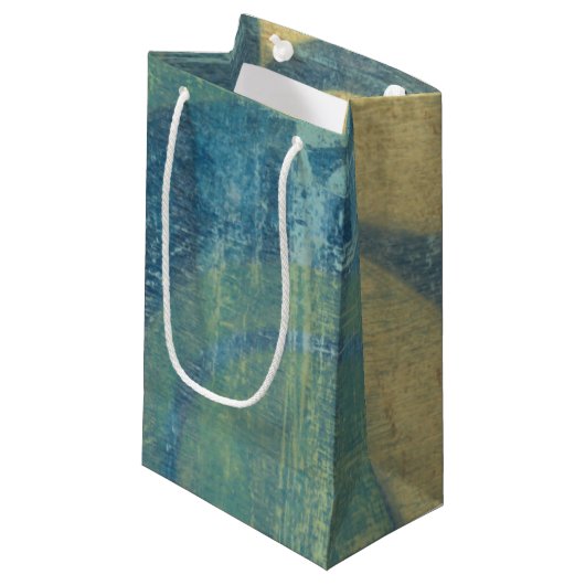 Multicolored Circles & Panels Klein Cadeauzakje (Voorkant Gekanteld)