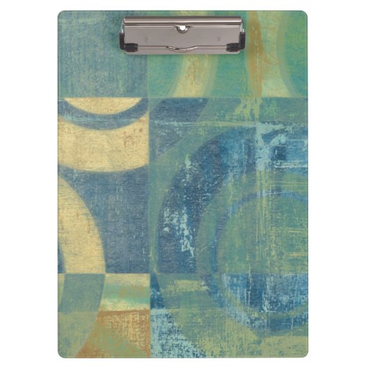 Multicolored Circles & Panels Klembord (Voorkant)