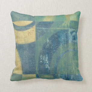 Multicolored Circles & Panels Kussen