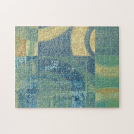 Multicolored Circles & Panels Legpuzzel (Horizontaal)