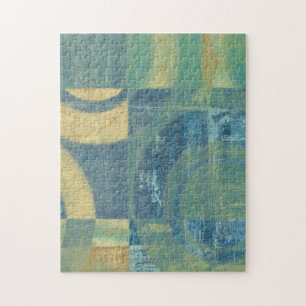 Multicolored Circles & Panels Legpuzzel