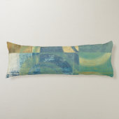 Multicolored Circles & Panels Lichaamskussen (Voorkant)