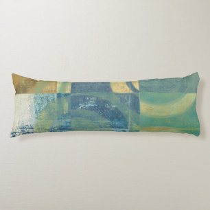 Multicolored Circles & Panels Lichaamskussen