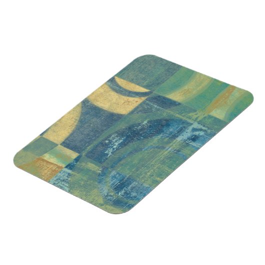 Multicolored Circles & Panels Magneet (Linkerzijde)