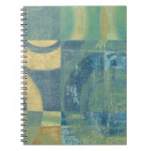 Multicolored Circles & Panels Notitieboek (Voorkant)