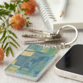 Multicolored Circles & Panels Sleutelhanger (Voorkant Rechts)